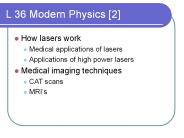 L 36 Modern Physics [2]