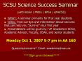 SCSU Science Success Seminar (with BioSA / PNDA / EPSA / AMACSS) PowerPoint PPT Presentation