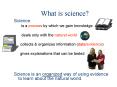 What is science? PowerPoint PPT Presentation