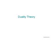 Duality/Sensitivity-1