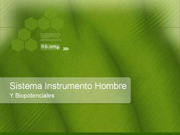 Sistema Instrumento Hombre
