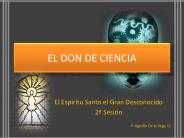 EL DON DE CIENCIA