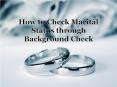 How to Check Marital Status through Background Check PowerPoint PPT Presentation