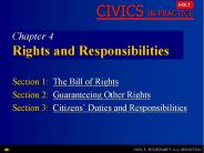 Chapter 4 Rights and Responsibilities