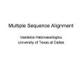 Multiple Sequence Alignment PowerPoint PPT Presentation