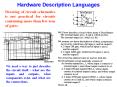 Hardware Description Languages PowerPoint PPT Presentation