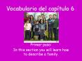 Vocabulario del cap PowerPoint PPT Presentation