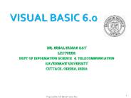 VISUAL BASIC 6.0