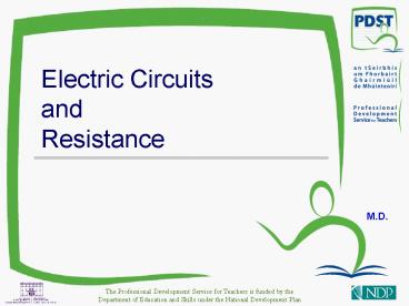 The Professional Development Service for Teachers is funded by the