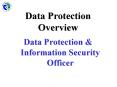 Data Protection Overview PowerPoint PPT Presentation