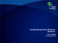 Undertaking Cards Briefing Session PowerPoint PPT Presentation