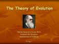 The Theory of Evolution PowerPoint PPT Presentation