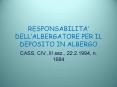 RESPONSABILITA PowerPoint PPT Presentation