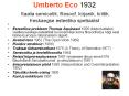Umberto%20Eco%201932%20Itaalia%20semiootik,%20filosoof,%20kirjanik,%20kriitik.%20Keskaegse%20esteetika%20spetsialist PowerPoint PPT Presentation