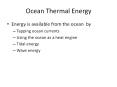 Ocean%20Thermal%20Energy PowerPoint PPT Presentation