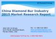 China Diamond Bur Industry 2015 Market Research Report PowerPoint PPT Presentation