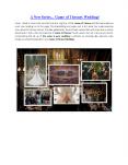 A New Series... Game of Thrones Wedding! PowerPoint PPT Presentation