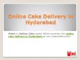 Online cake delivery in Hyderabad PowerPoint PPT Presentation