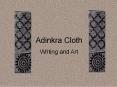 Adinkra Cloth PowerPoint PPT Presentation