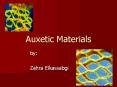 Auxetic%20Materials PowerPoint PPT Presentation
