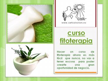 curso de naturopatia