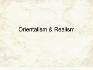 Orientalism