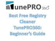 Free TunePRO360 Registry Cleaner Software