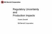 Regulatory Uncertainty