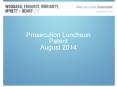 Prosecution Luncheon Patent August 2014 PowerPoint PPT Presentation