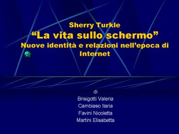 Sherry Turkle 