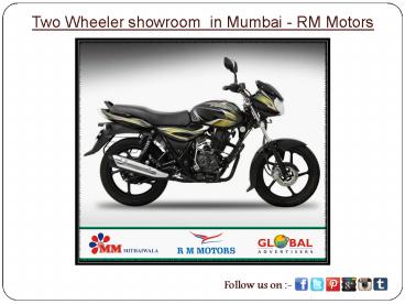 Two Wheeler showroom  in Mumbai - RM Motors