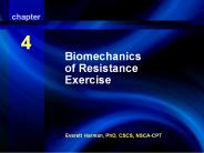 Biomechanics of Resistance Exercise