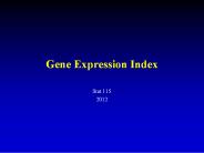 Gene Expression Index