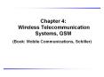 Chapter 4: Wireless Telecommunication Systems, GSM PowerPoint PPT Presentation