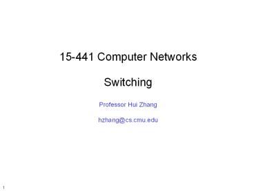 Systems Area: OS and Networking