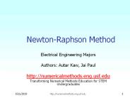 Newton-Raphson Method