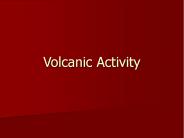 Volcanic Activity