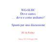 WG-SLHC Dove siamo,  PowerPoint PPT Presentation