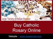 Buy Catholic Rosary Online