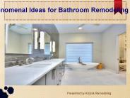 Phenomenal Ideas for Bathroom Remodeling
