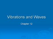 Vibrations and Waves
