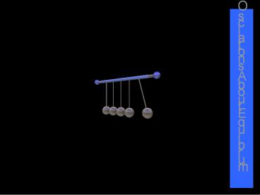 Oscillations About Equilibrium