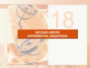 SECOND-ORDER DIFFERENTIAL EQUATIONS