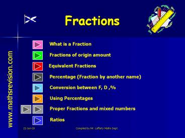 PPT – Fractions PowerPoint presentation | free to download - id: 78aadf ...