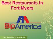Best Restaurants In Fort Myers