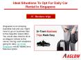 Ideal Situations to opt for daily car rental in Singapore PowerPoint PPT Presentation