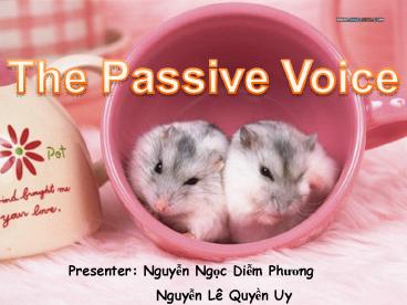 Presenter: Nguy?n Ng?c Di?m Phuong