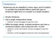 Sentences: