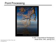 Point Processing