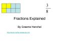 Fractions Explained PowerPoint PPT Presentation